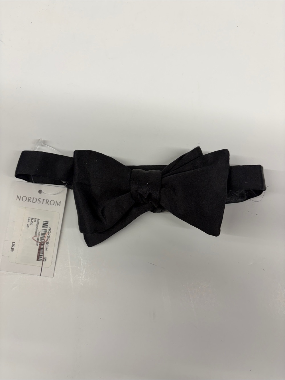 NEW Eton 100% Silk Men's Black Bow Tie in Black